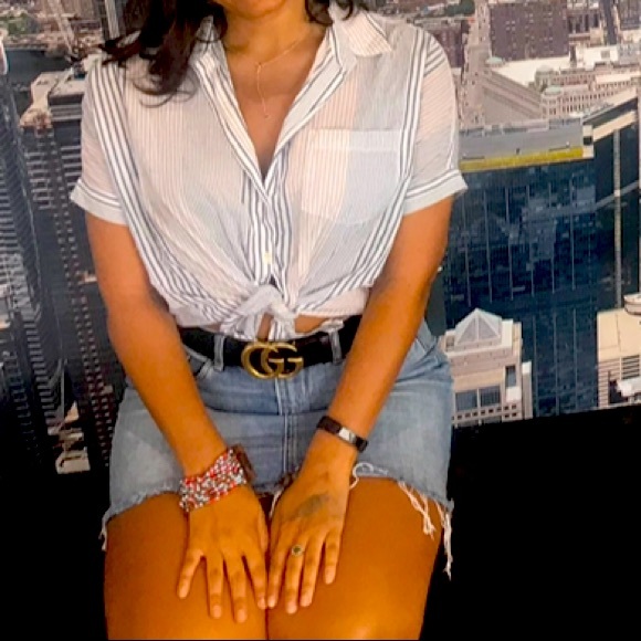 Gucci Leather Black Belt, Wide, size 34 (authentic) - Picture 11 of 11